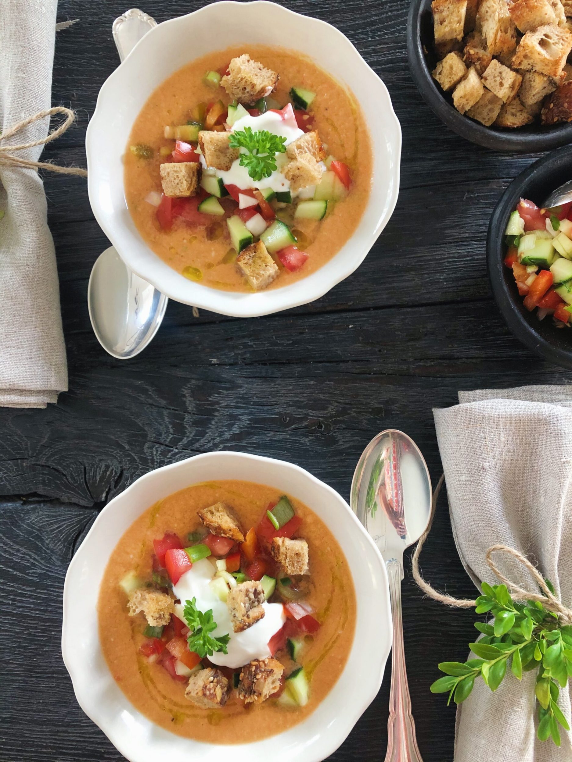 Gazpacho – læskende iskold grøntsagssuppe