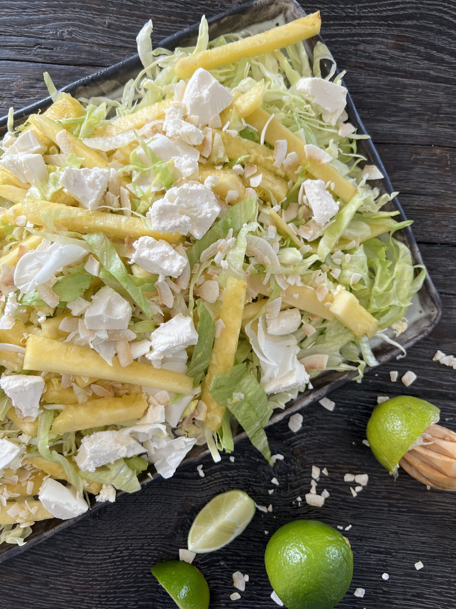 Sommerens dejligste ananas salat a la Pina Colada Sommerens dejligste ananas salat a la Pina Colada