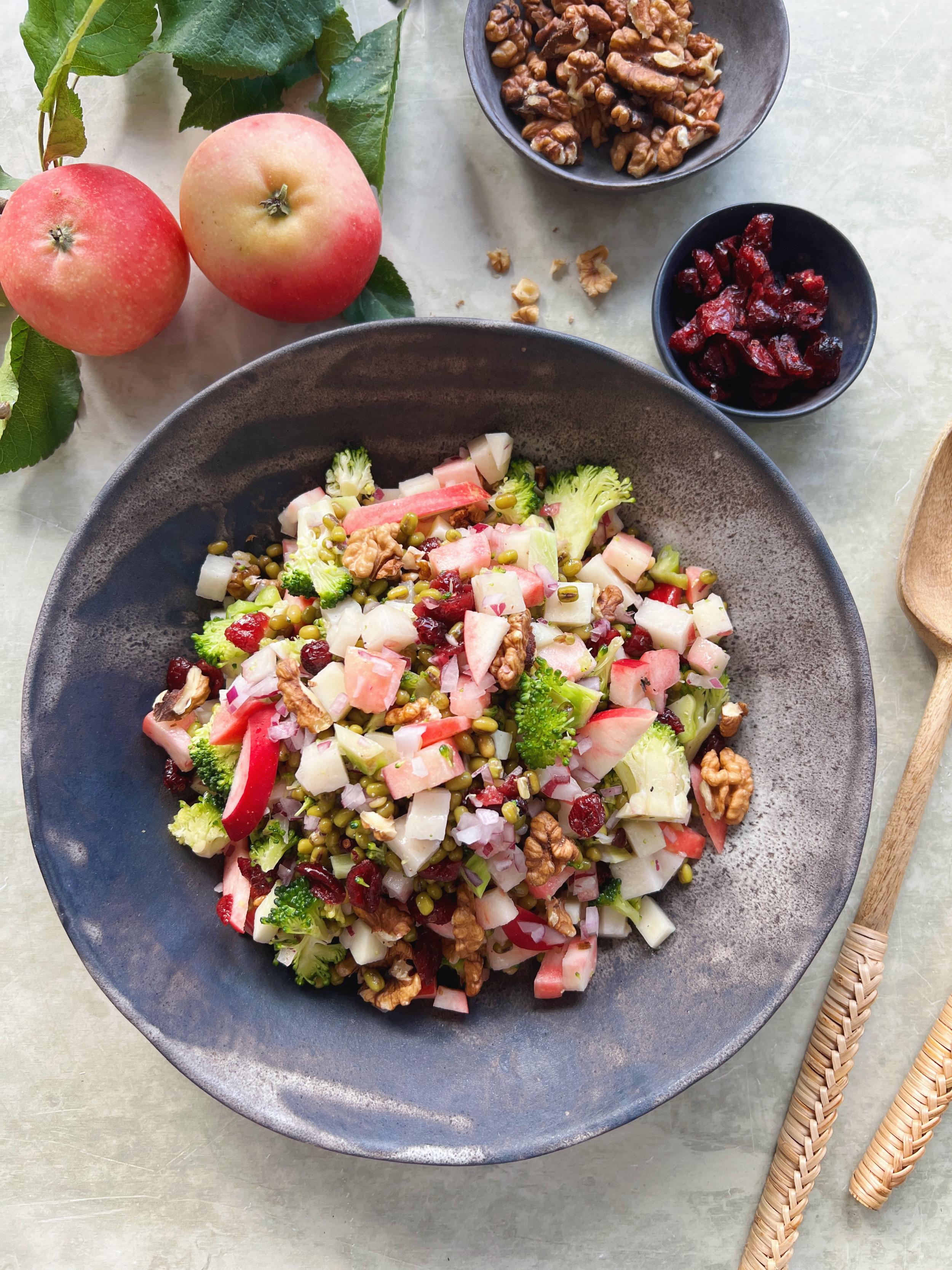 Salat med mungb&oslash;nner &ndash; en fyldig og l&aelig;kker salat