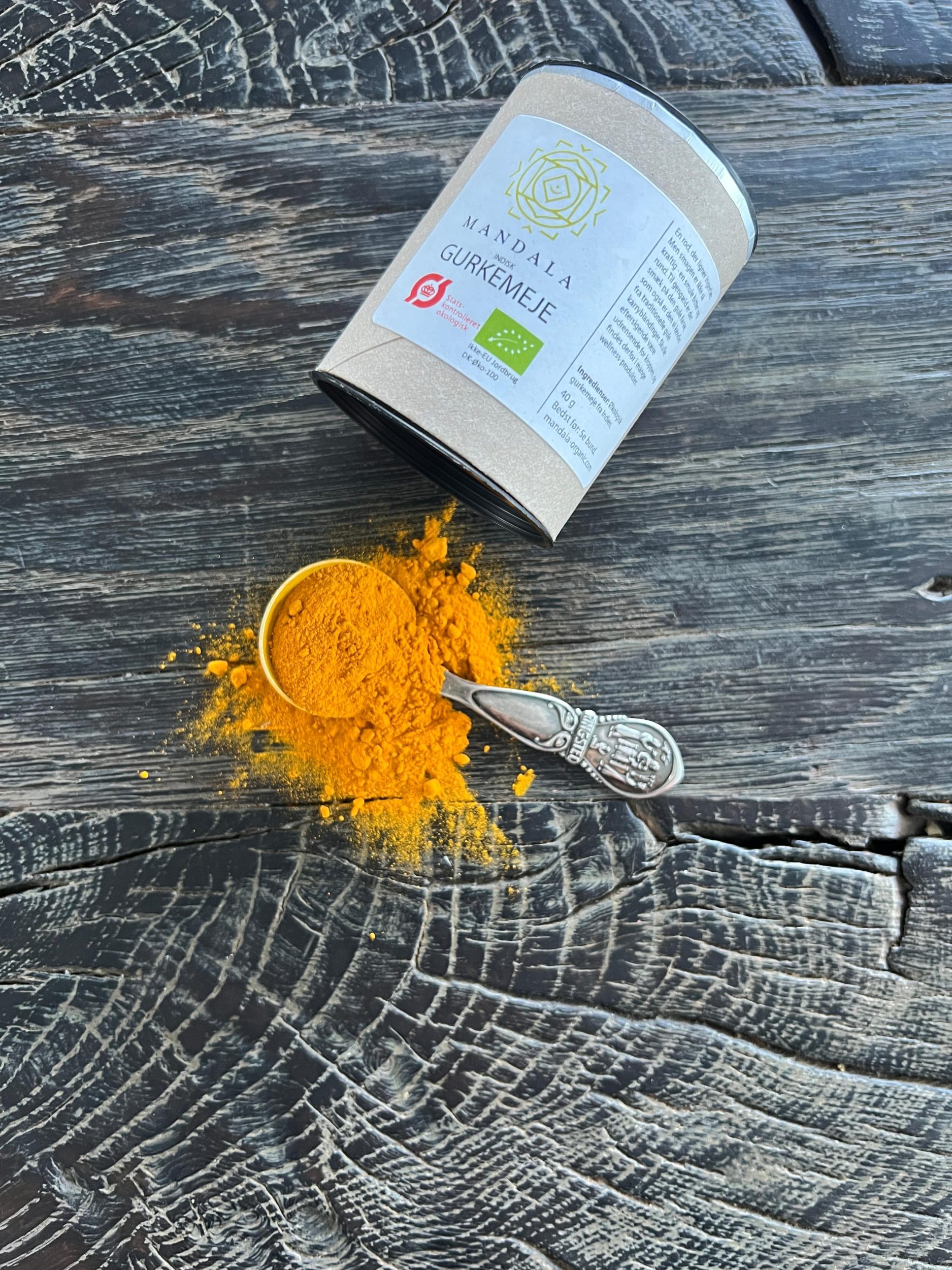 Gurkemeje, stødt | Økologisk | 40 g.