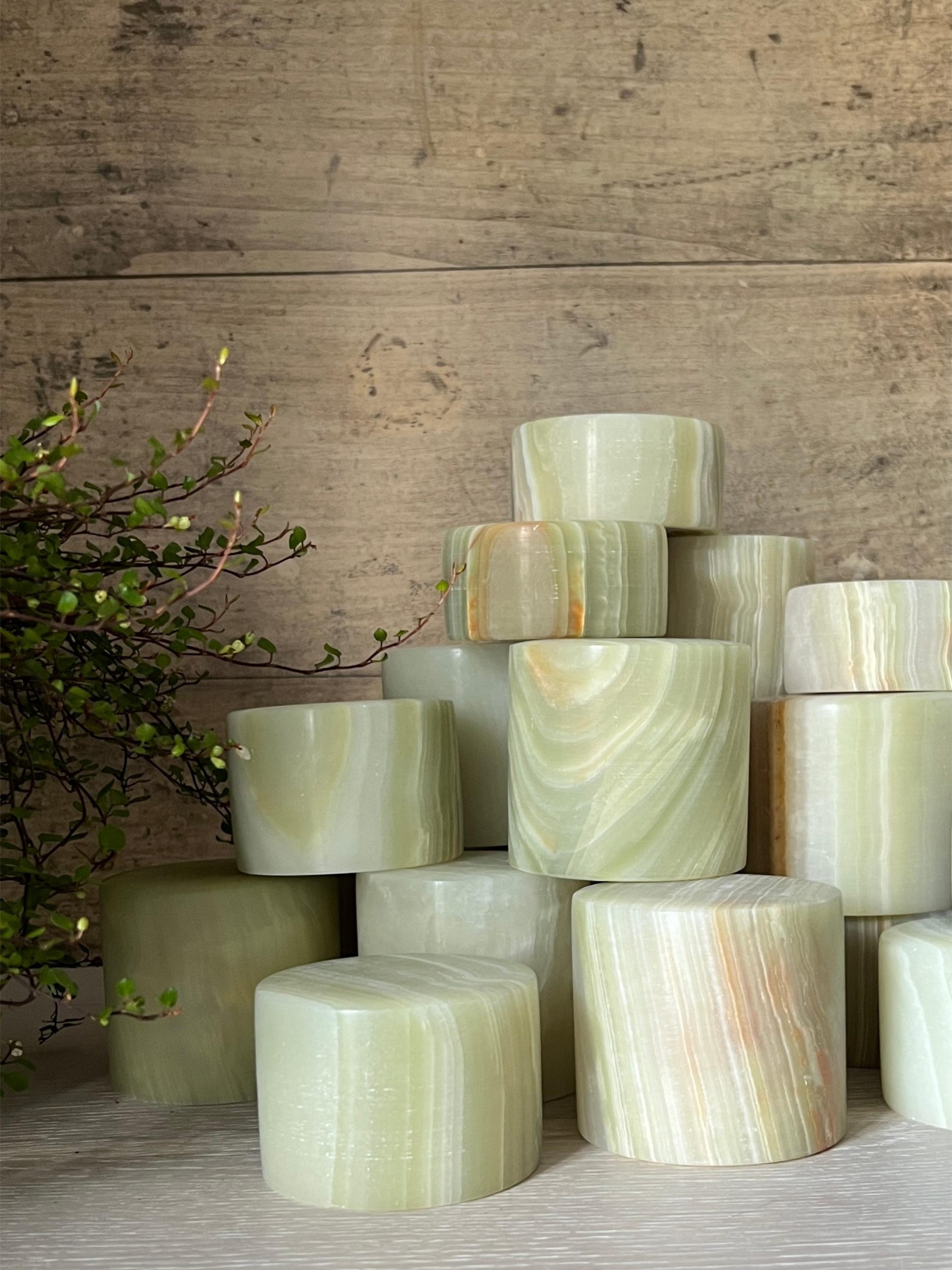 Jade Bordlys – Jade Collection | 3 størrelser, Unison