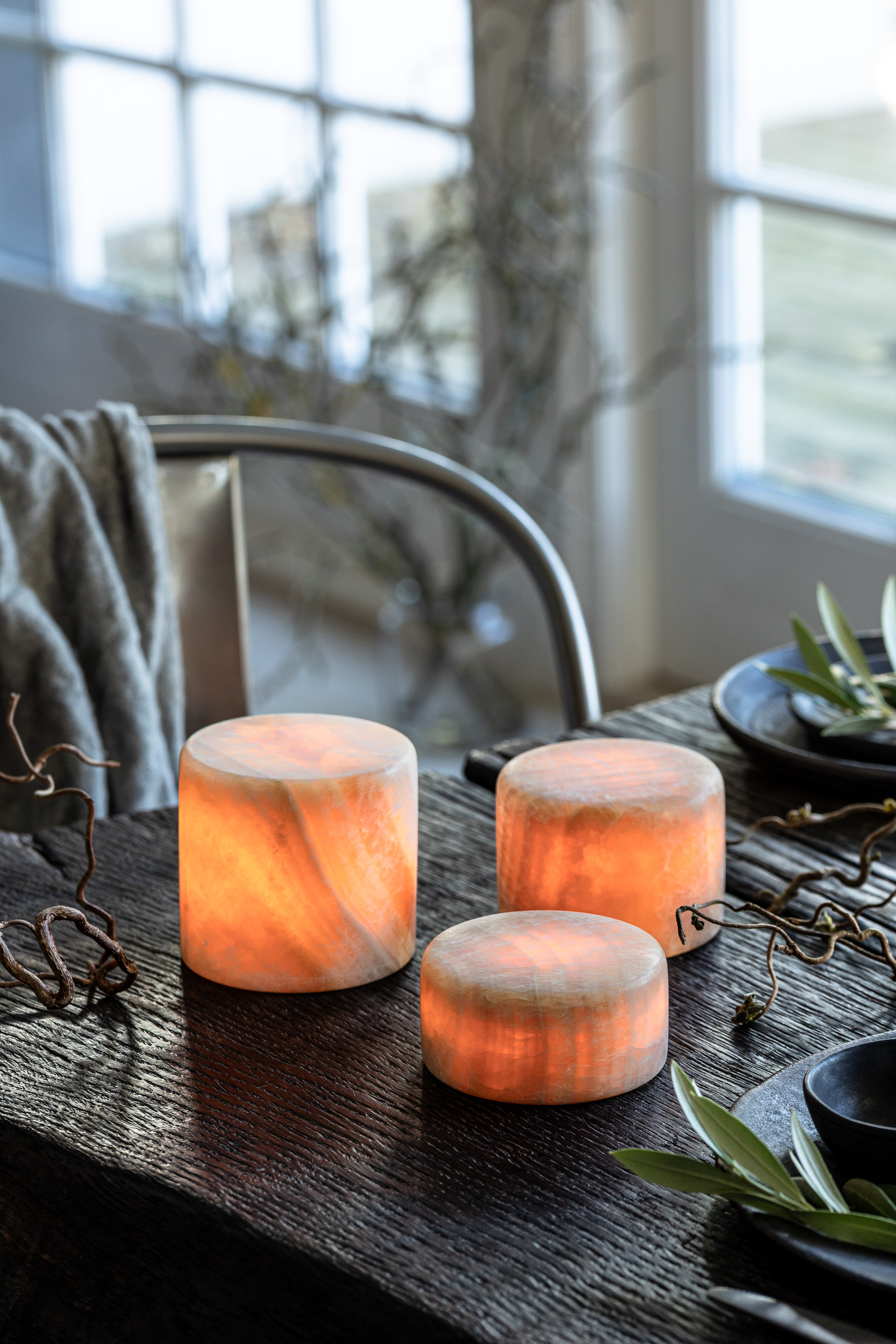 Gyldne marmorlys – mat finish | Golden Silk Collection | 3 størrelser