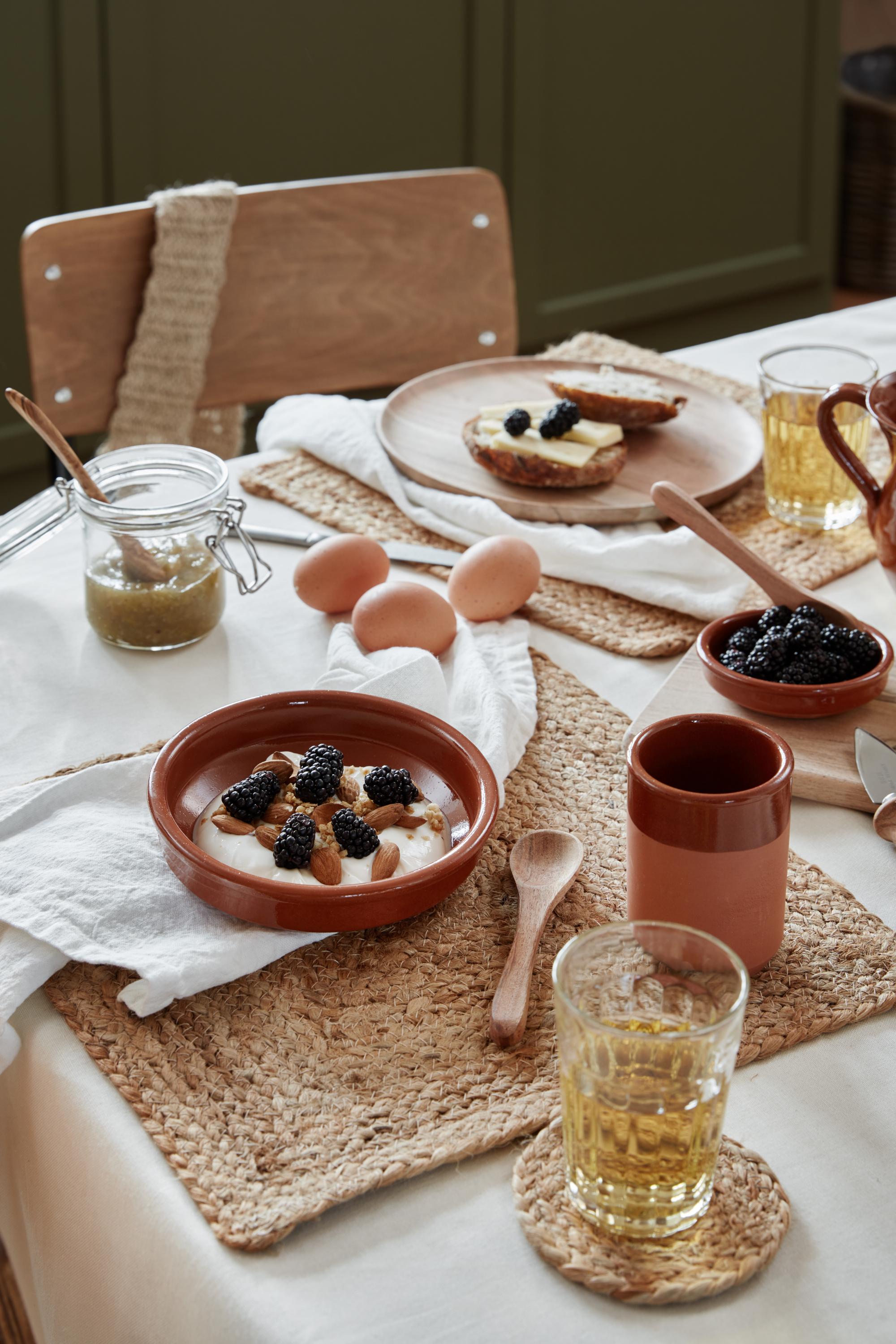 Brik i jute til glas og flasker