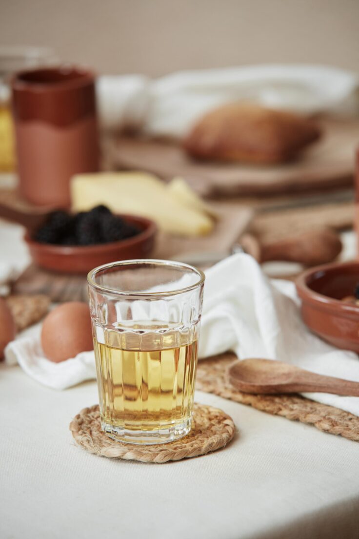 Brik i jute til glas og flasker